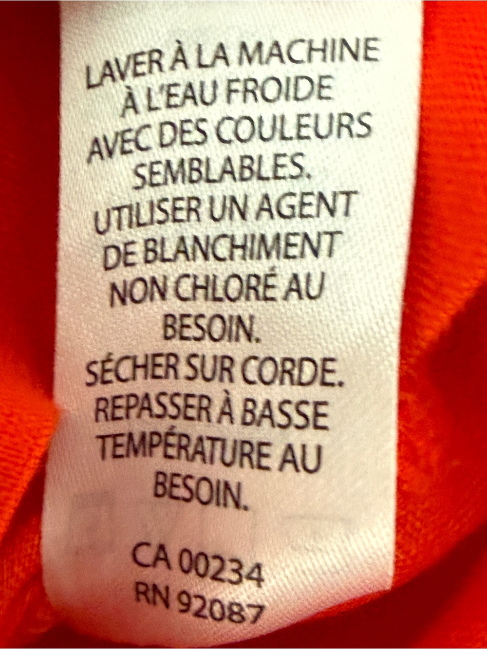 Saks Fifth Avenue 100% Linen Tank Tiered Hem Detail Sunset Orange Size Small - Picture 6 of 8